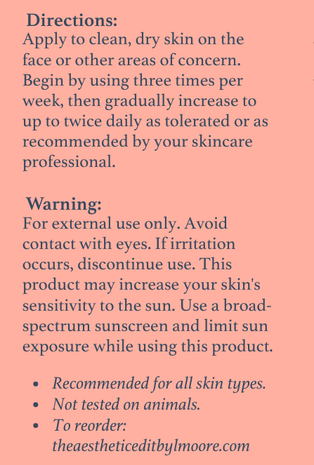 Brighten Up | Complexion Brightening Serum by L. Moore Aesthetics